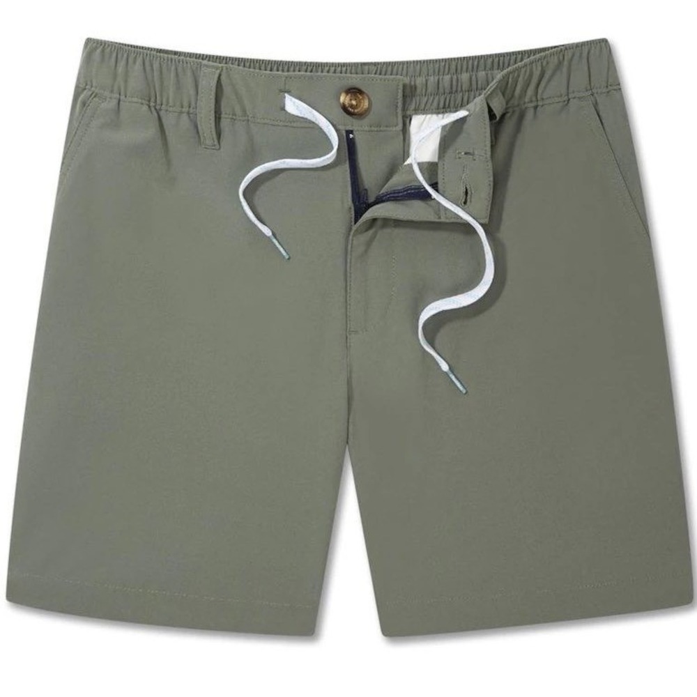 Chubbies Everywear Shorts Mens Small Olive Green Hybrid Performance Outdoor